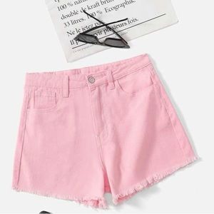 NWOT Cotton candy pink shorts